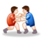 Men Wrestling emoji on Samsung